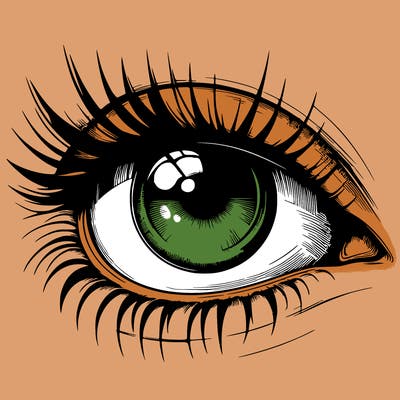 realistic eye