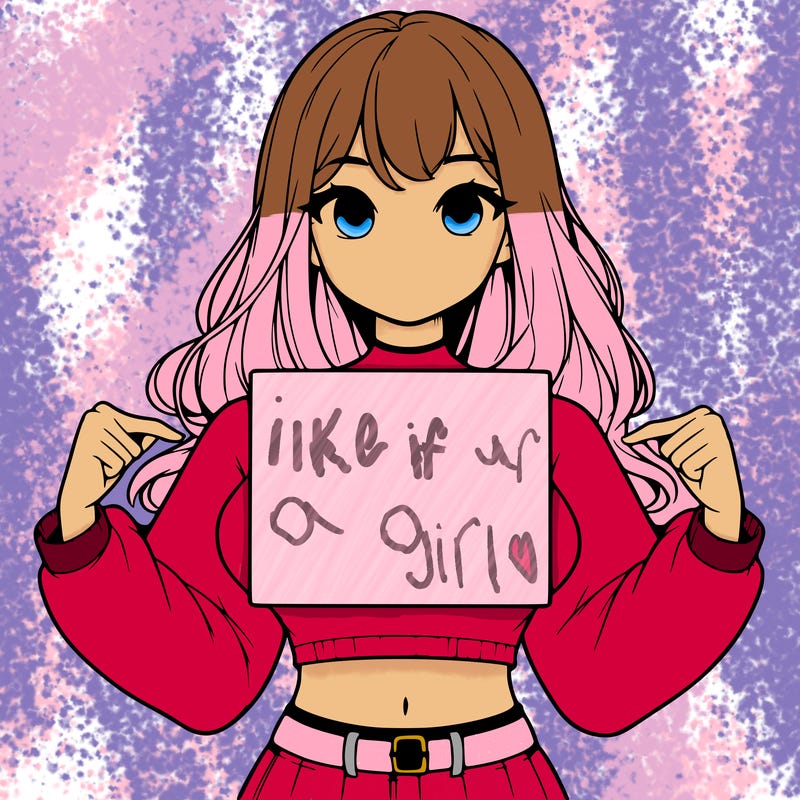 girl holding a blank sign in a long sleeve crop top