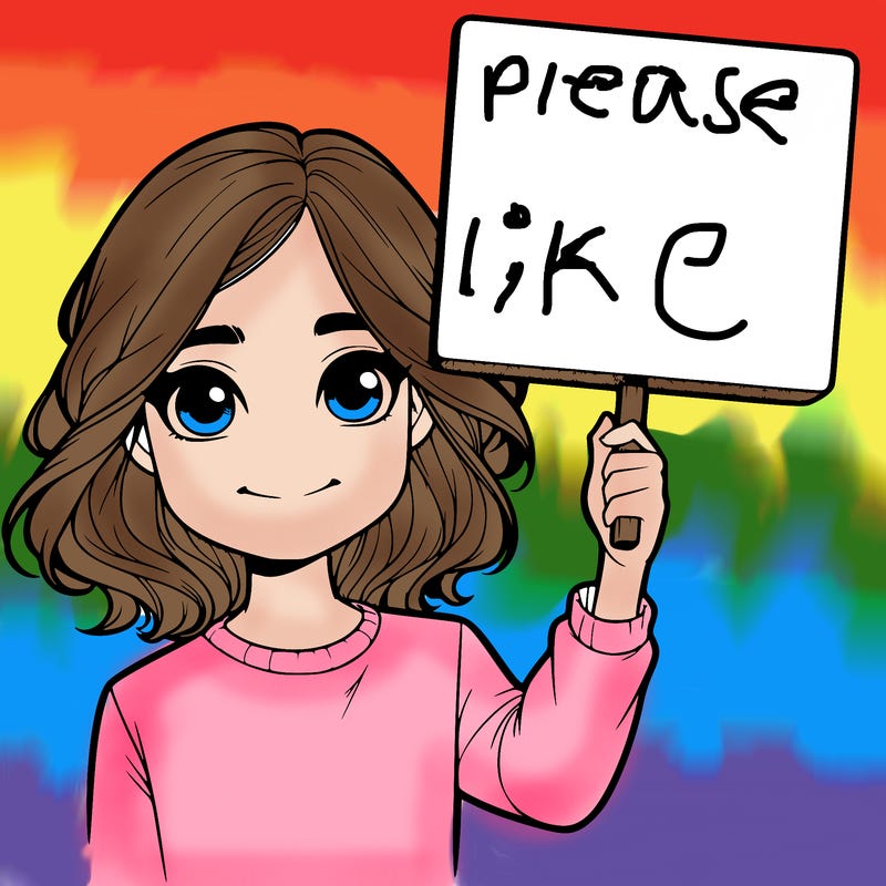 realistic girl holding up a sign