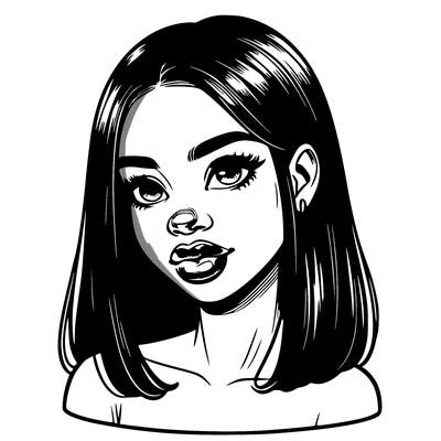 realistic black girl