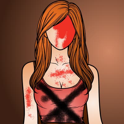 girl in tanktop realistic