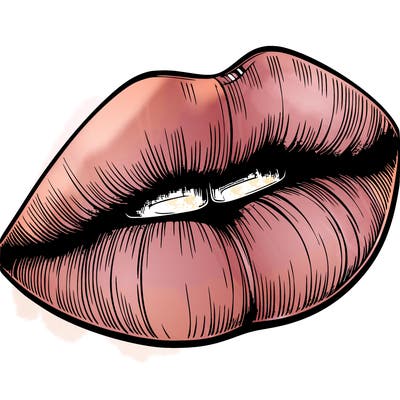 realistic lips
