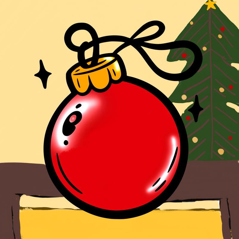 a blank ornament