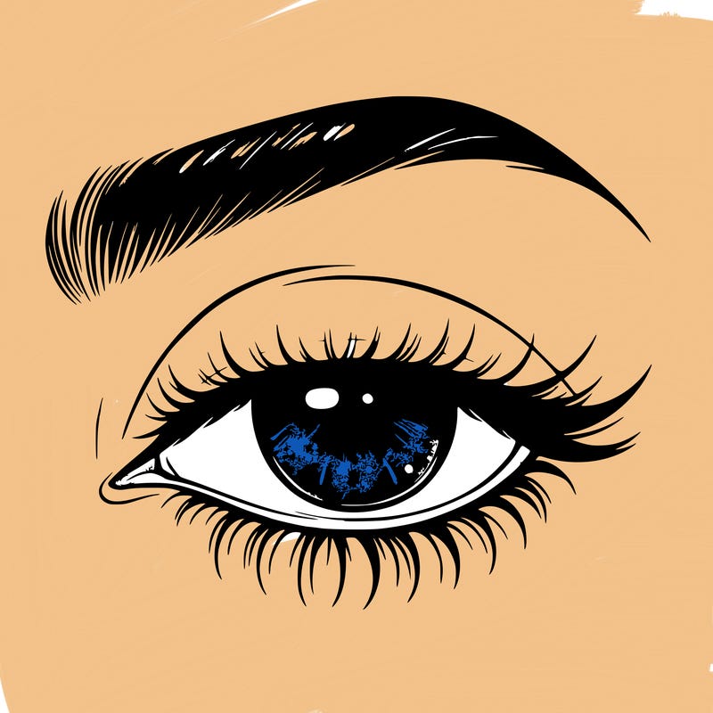 eye closed realistic