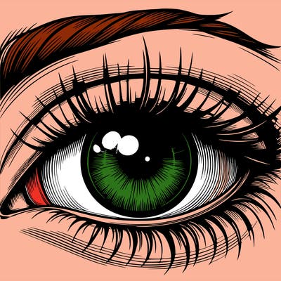 realistic eye