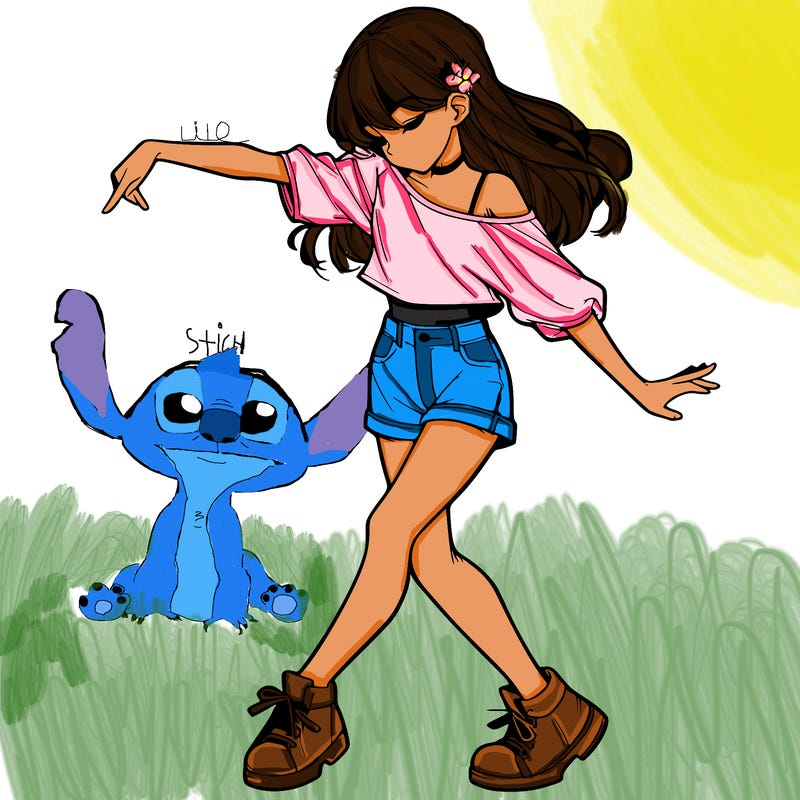 realistic girl danceing