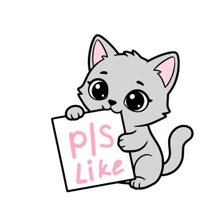 a small cat with a blank sheet of paper in its hand. the cat is sooooooo cute!