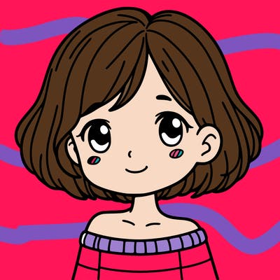 girl with short hair