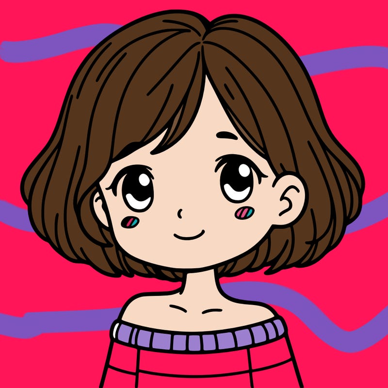 girl with short hair