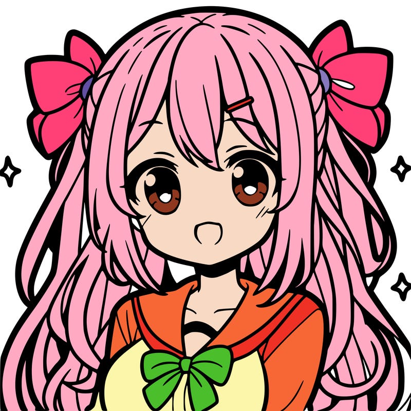 easy to draw anime girl