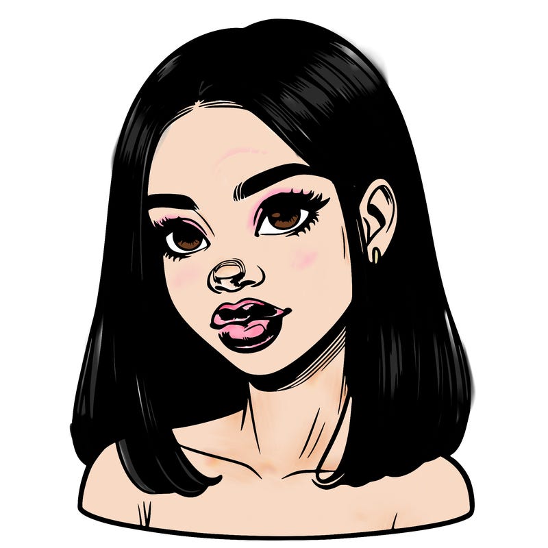 realistic black girl
