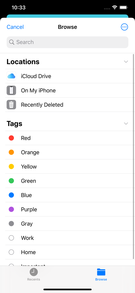 HTML Viewer Pro - HTML Viewer Pro file management screen showing local and cloud storage options
