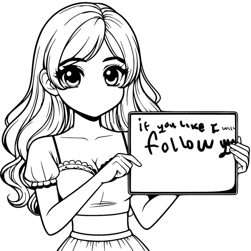 realistic pretty girl holding blank sign