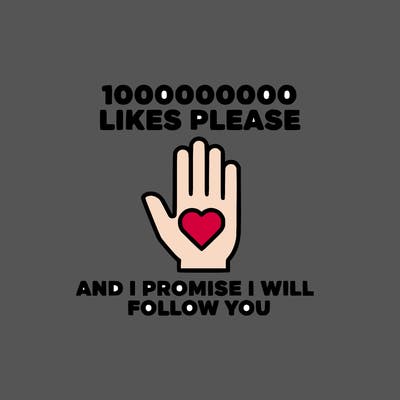 100000000000 likes please and i promise i will follow you