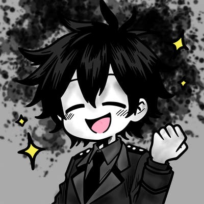 manga character that's happy