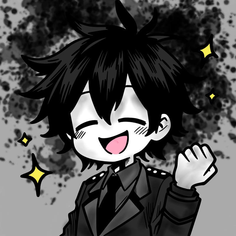 manga character that's happy