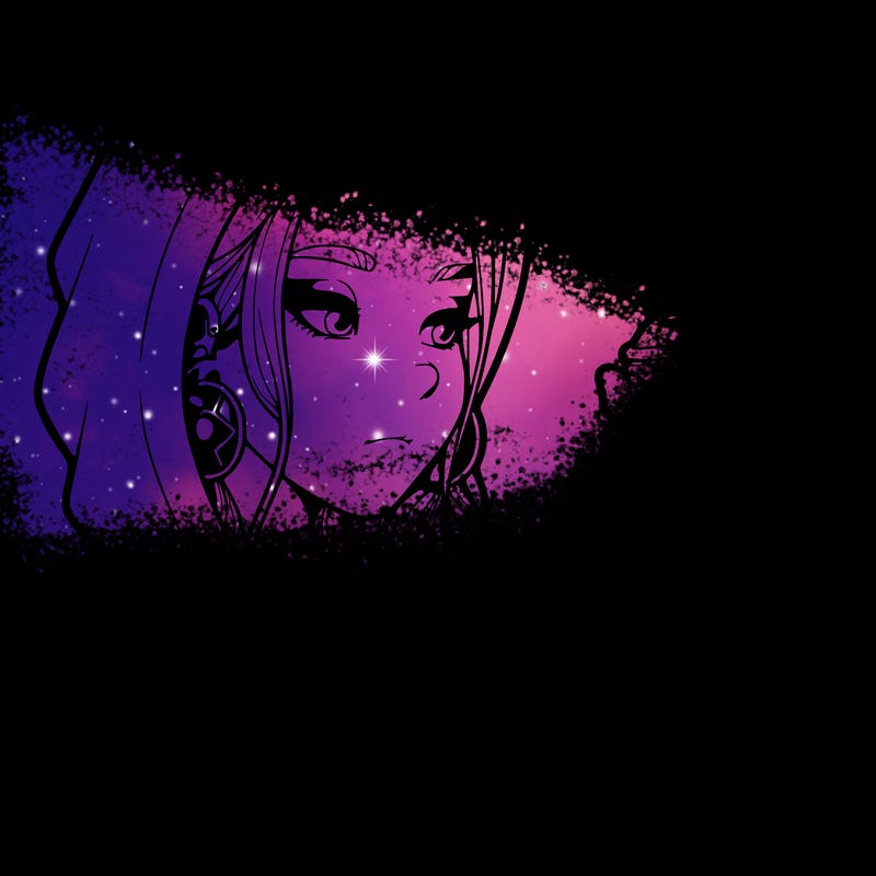 a realistic girl, spray painting