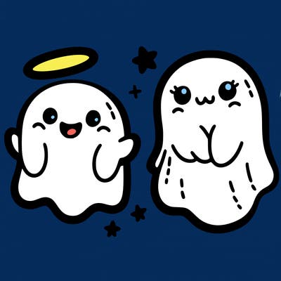 cute ghosts