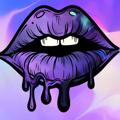 lips that look realistic and drip