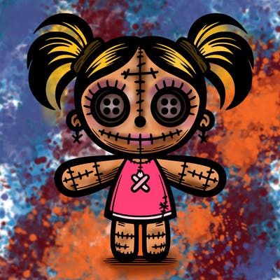 voodoo girl doll