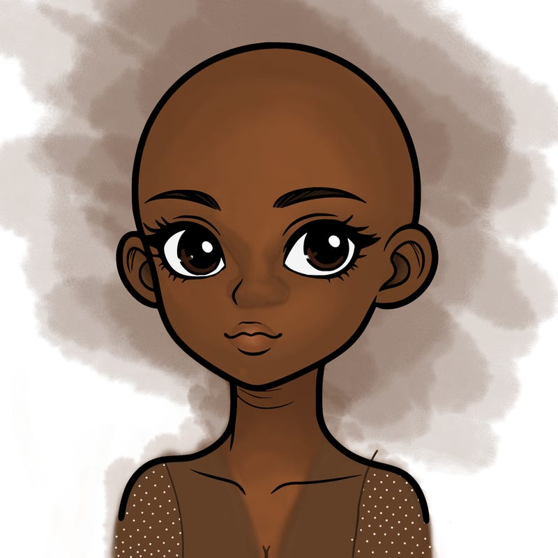 bald girl