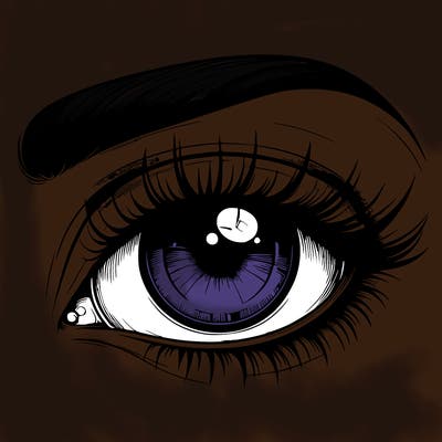 realistic eye