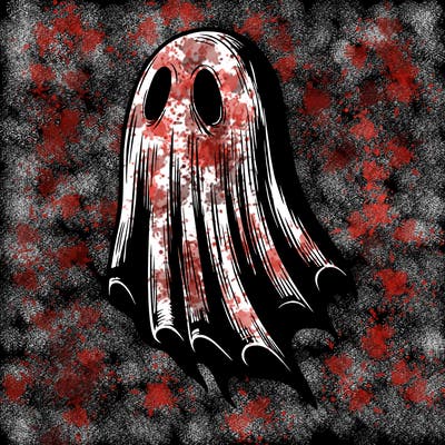 realistic creepy ghost