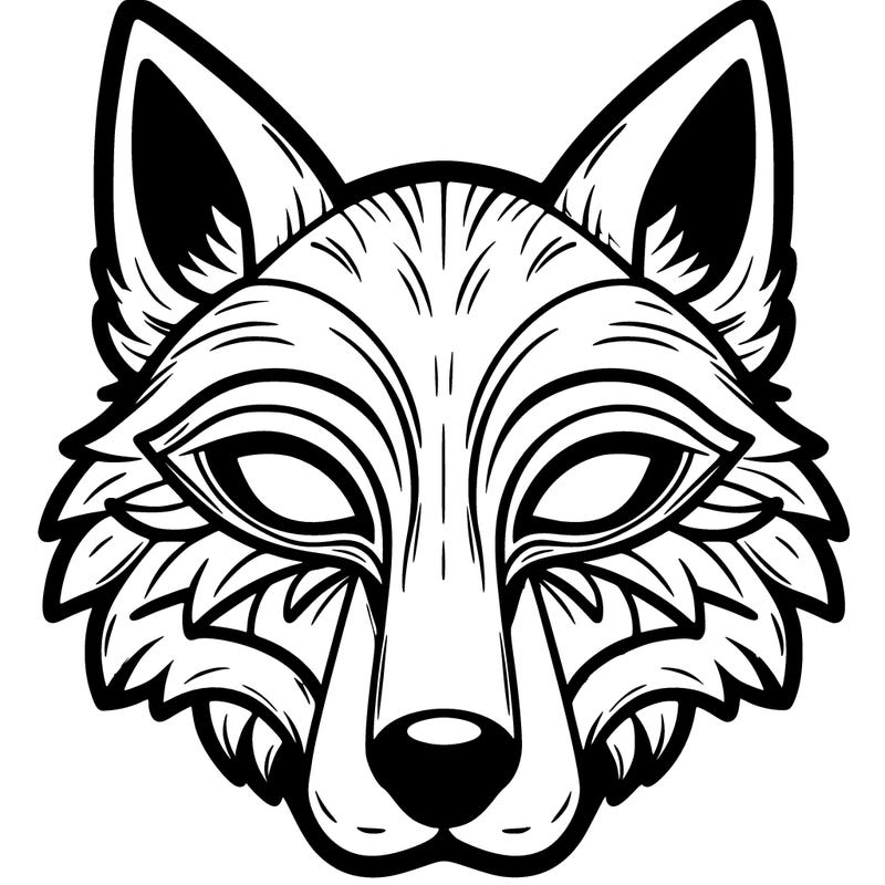 wolf mask