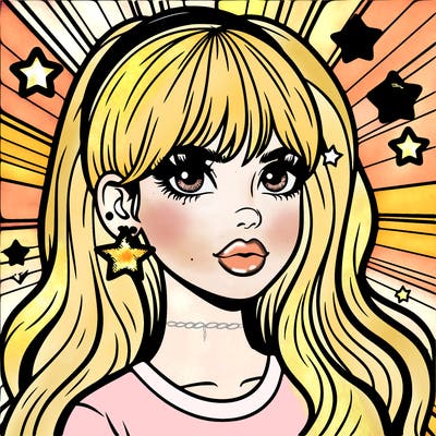 girl power pop art