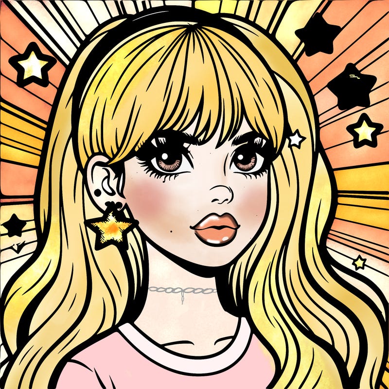 girl power pop art
