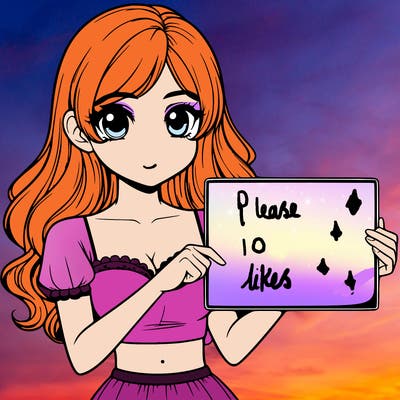 realistic pretty girl holding blank sign