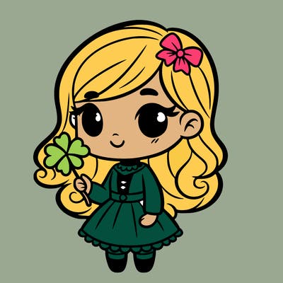 saint patrick’s day girl