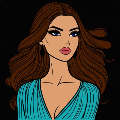 beautiful fashion woman