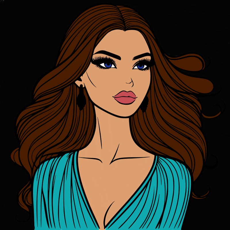 beautiful fashion woman