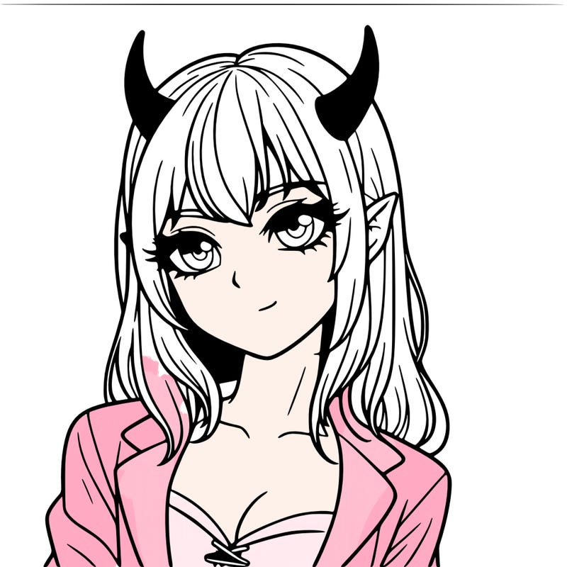 realistic devil girl