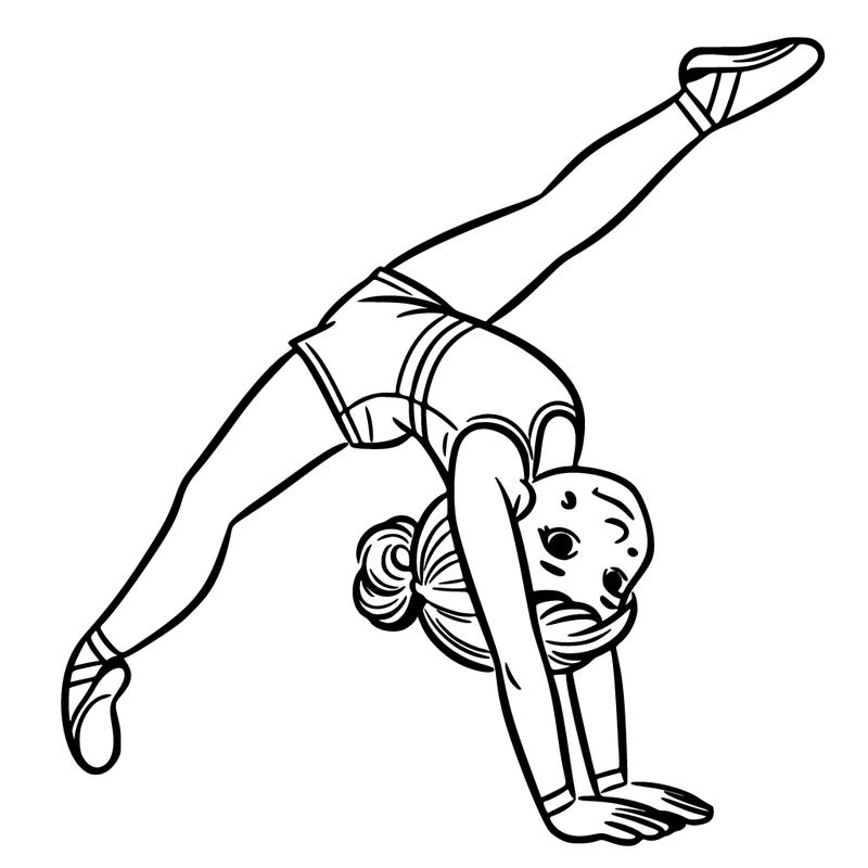 gymnastics girl