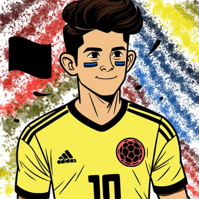 colombian soccer player