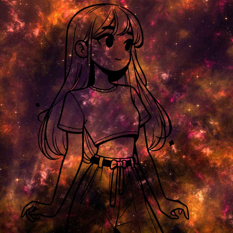 girl in a cute crop top