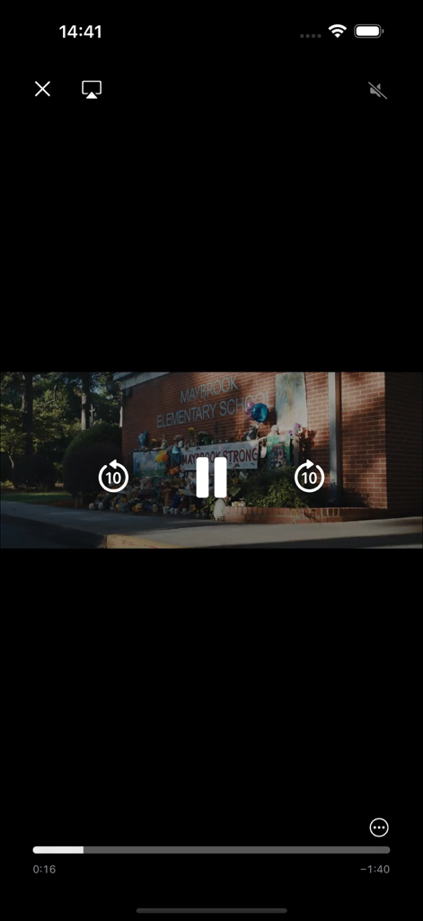 Dodo: Webview Movies By Moods - Video player interface with playback controls and movie scene in the Dodo app