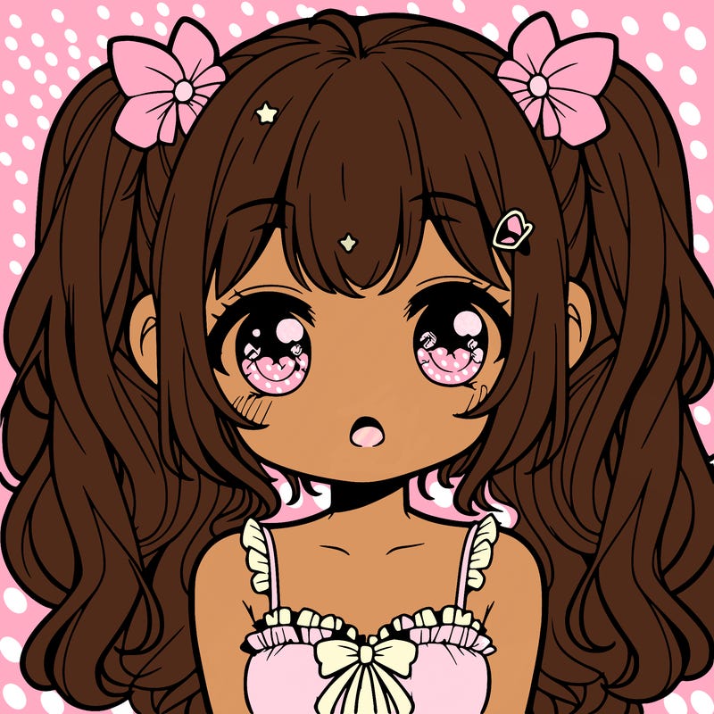 cute sweet anime girl