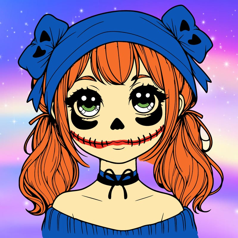 realistic girl halloween
