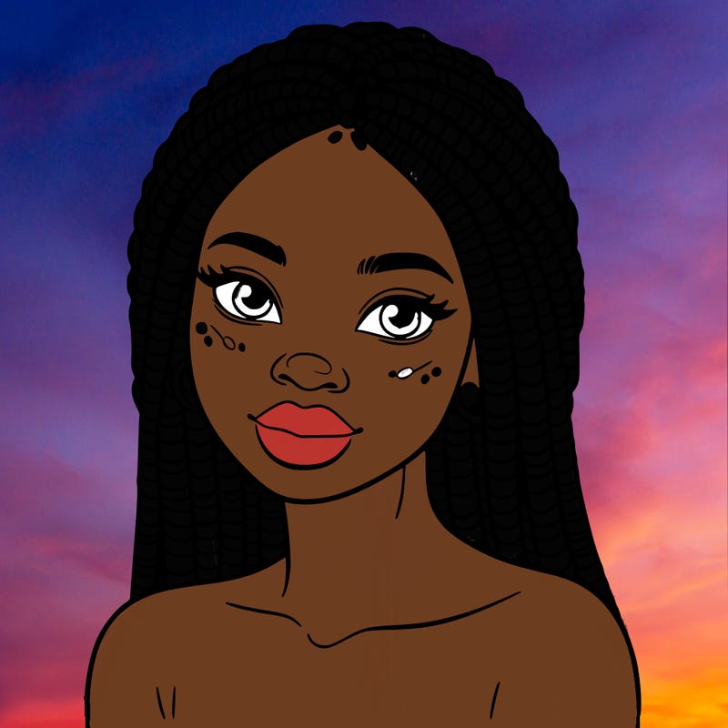 african woman with fulani braids