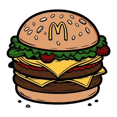 mcdonald's burger
