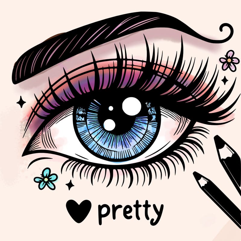 pretty eye