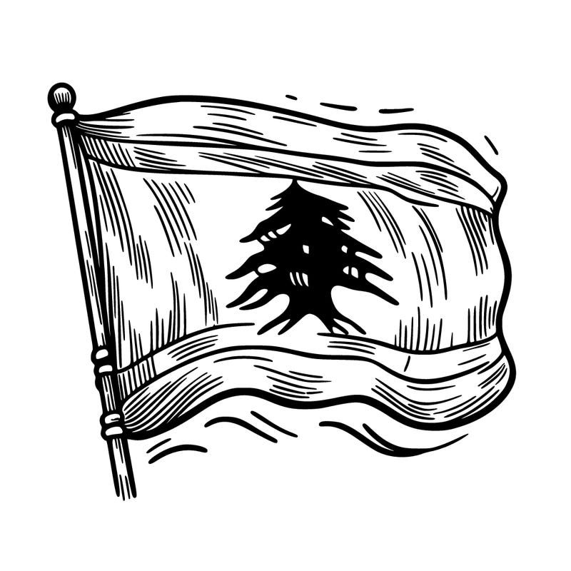 lebanon flag
