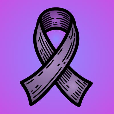 cancer ribbon