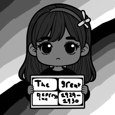 girl with a straight face holding empty sign