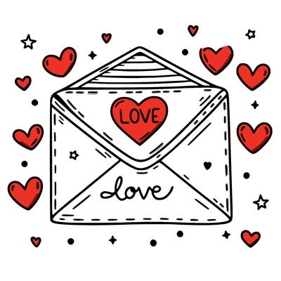 love letter envelope