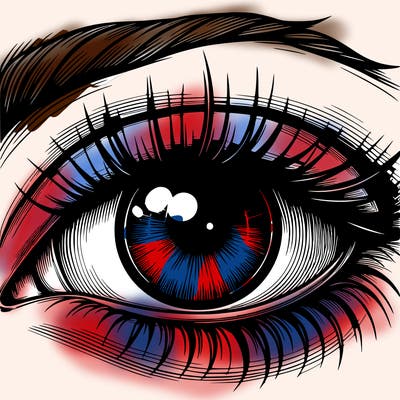 realistic eye
