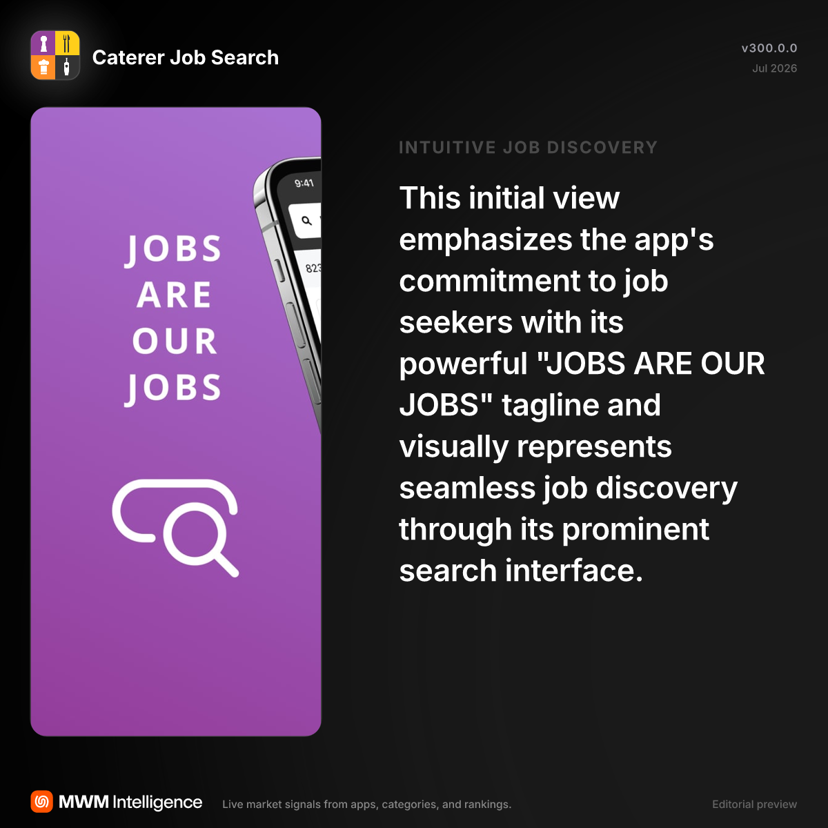 Caterer Job Search - Business App | MWM